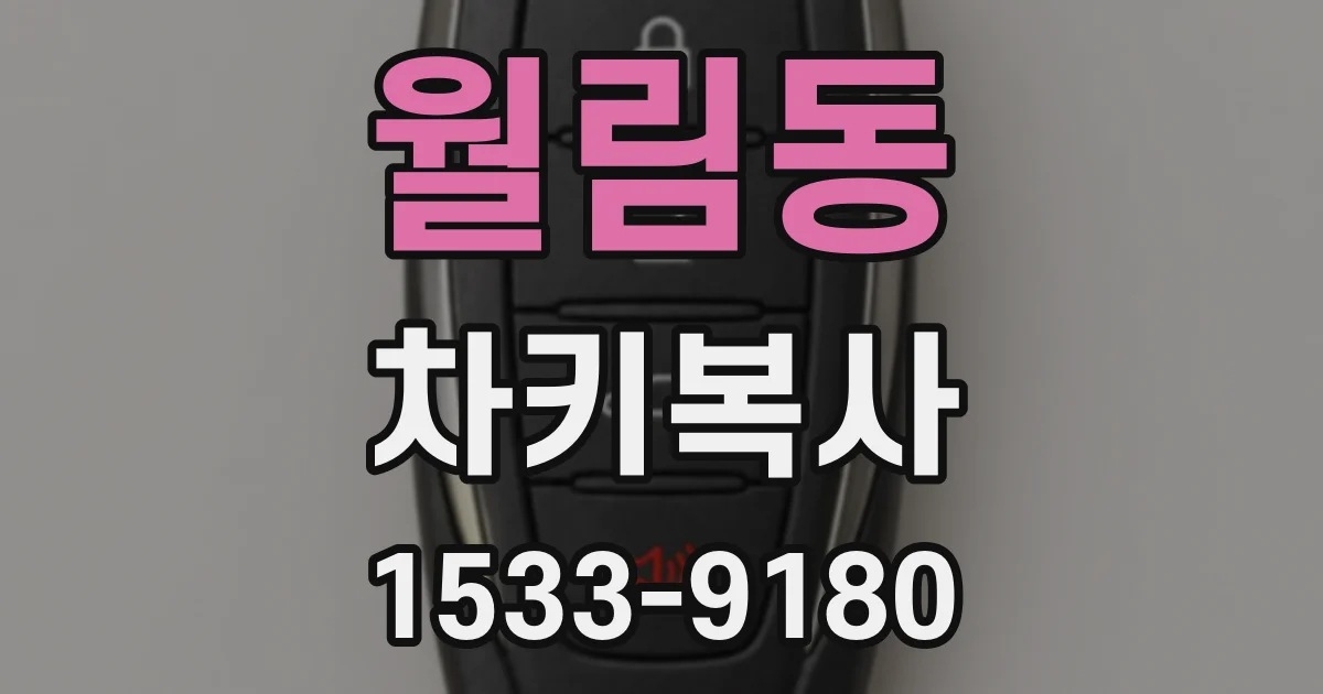 월림동 차키복사