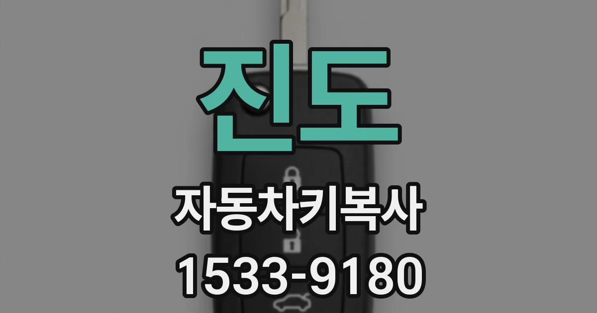 진도 자동차키복사