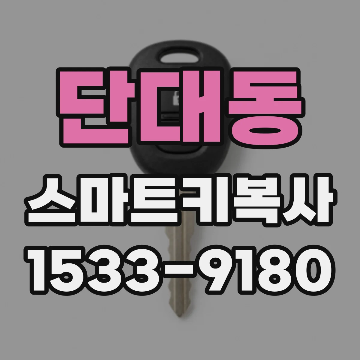 단대동 스마트키복사