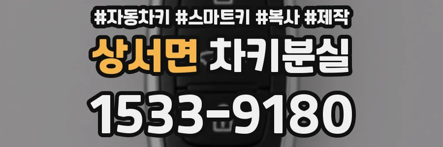 상서면 차키분실