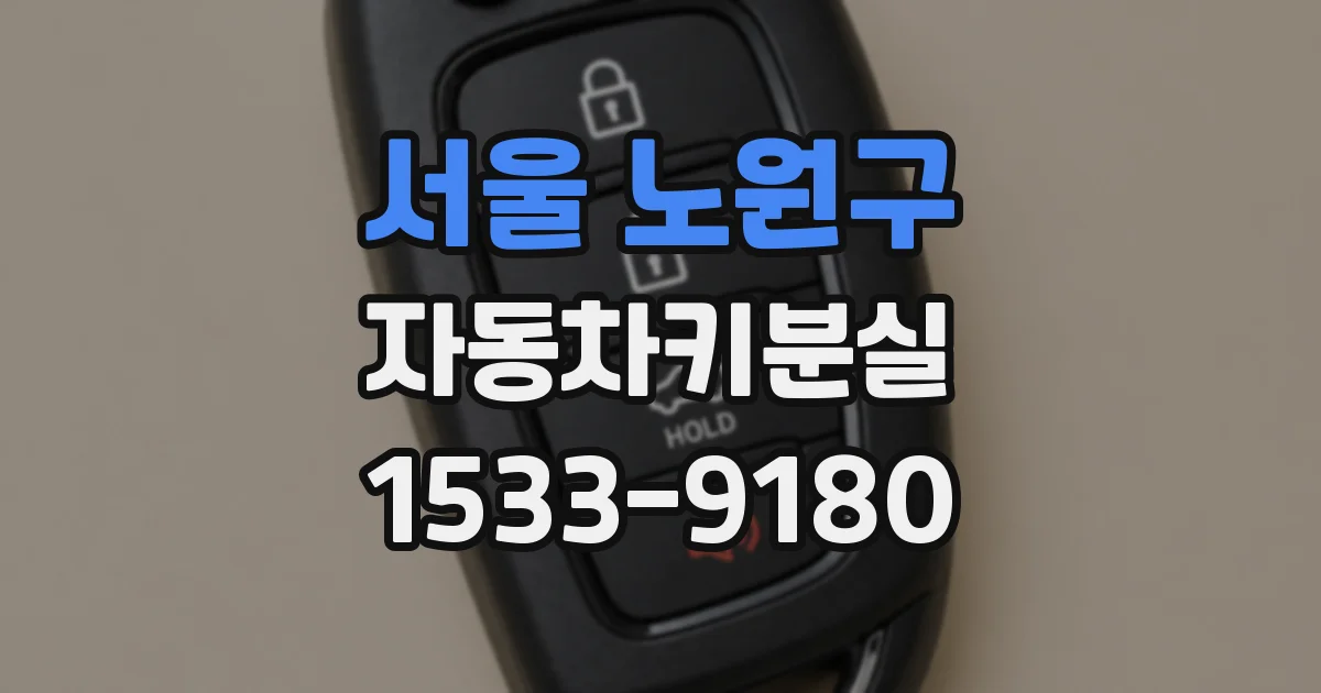 서울 노원구 자동차키분실