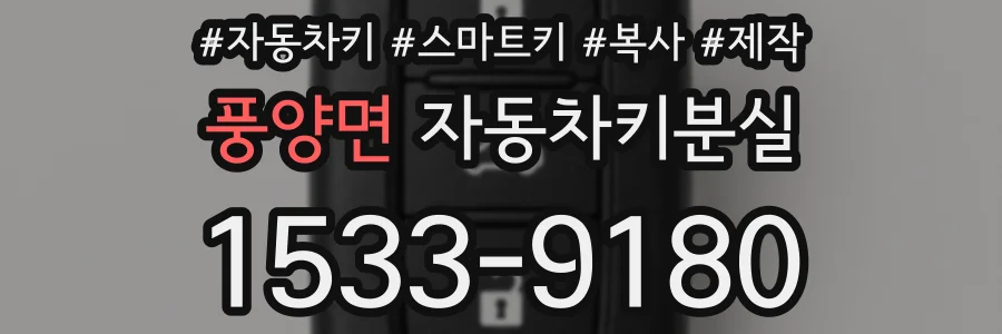 풍양면 자동차키분실