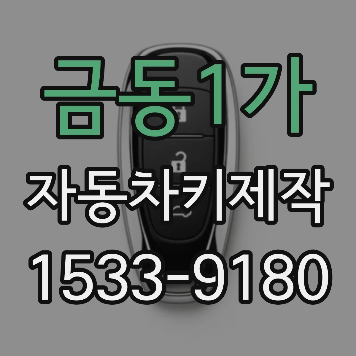 금동1가 자동차키제작