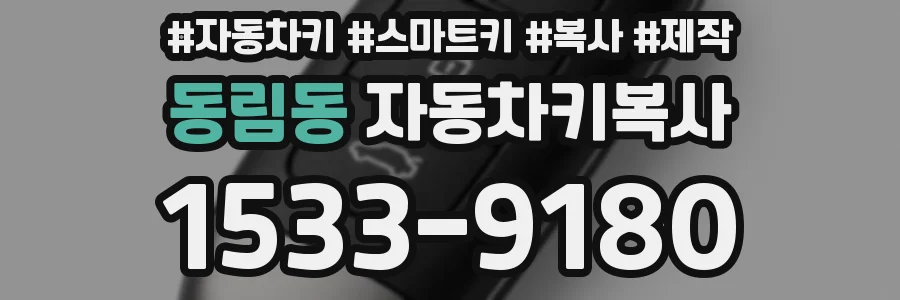 동림동 자동차키복사