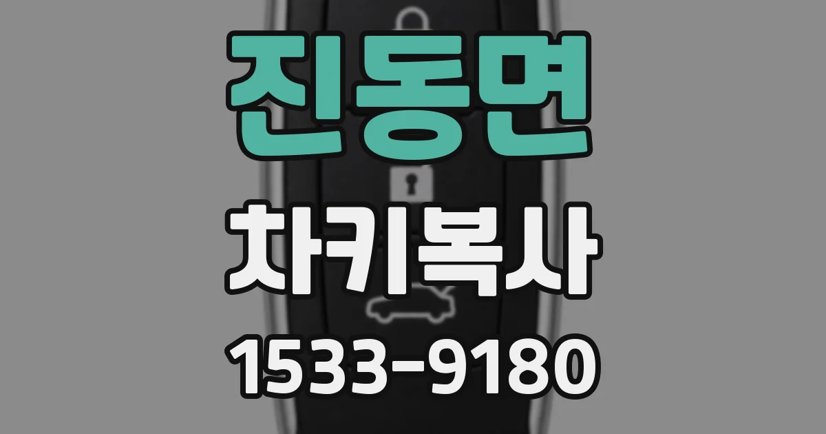 진동면 차키복사