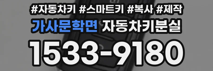 가사문학면 자동차키분실