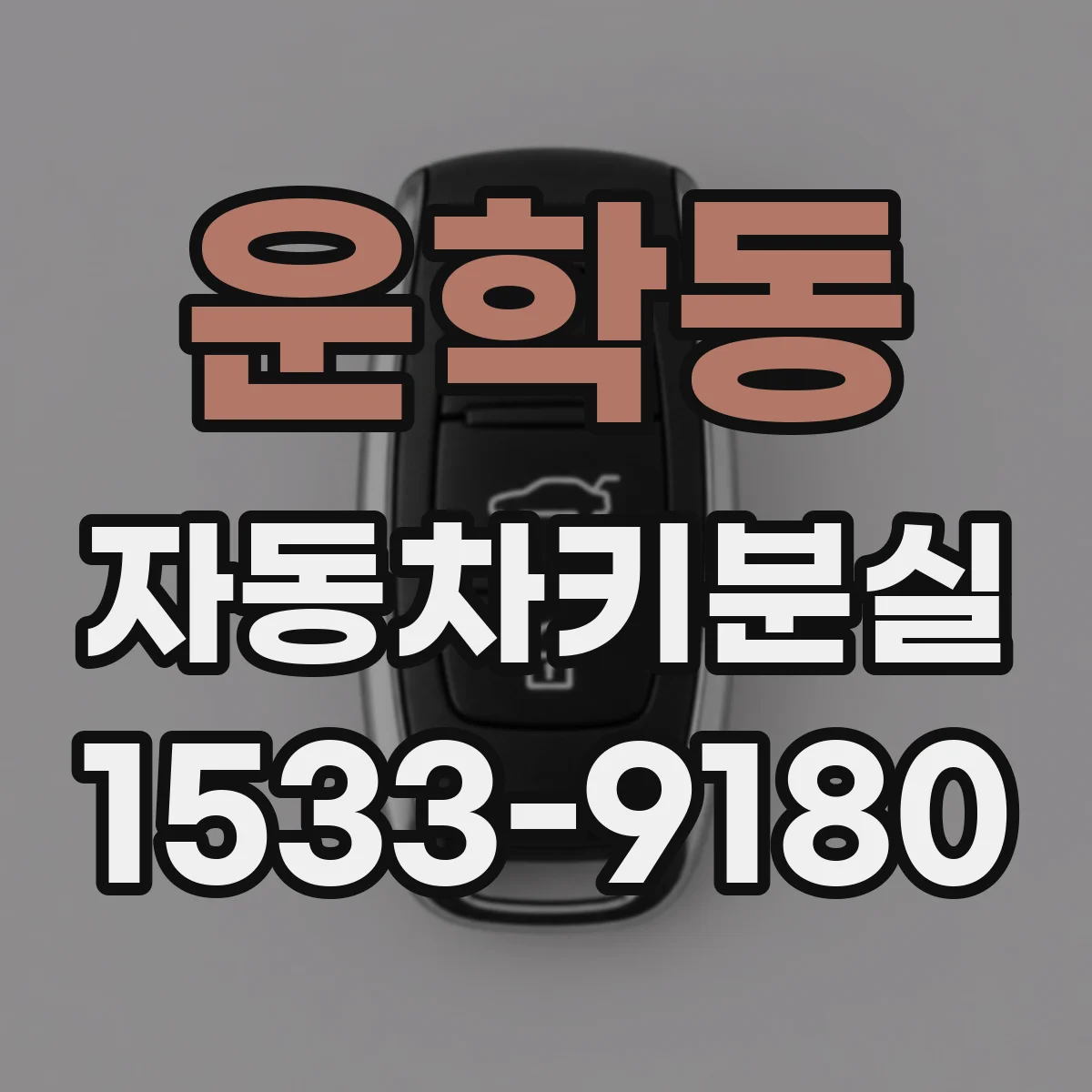 운학동 자동차키분실