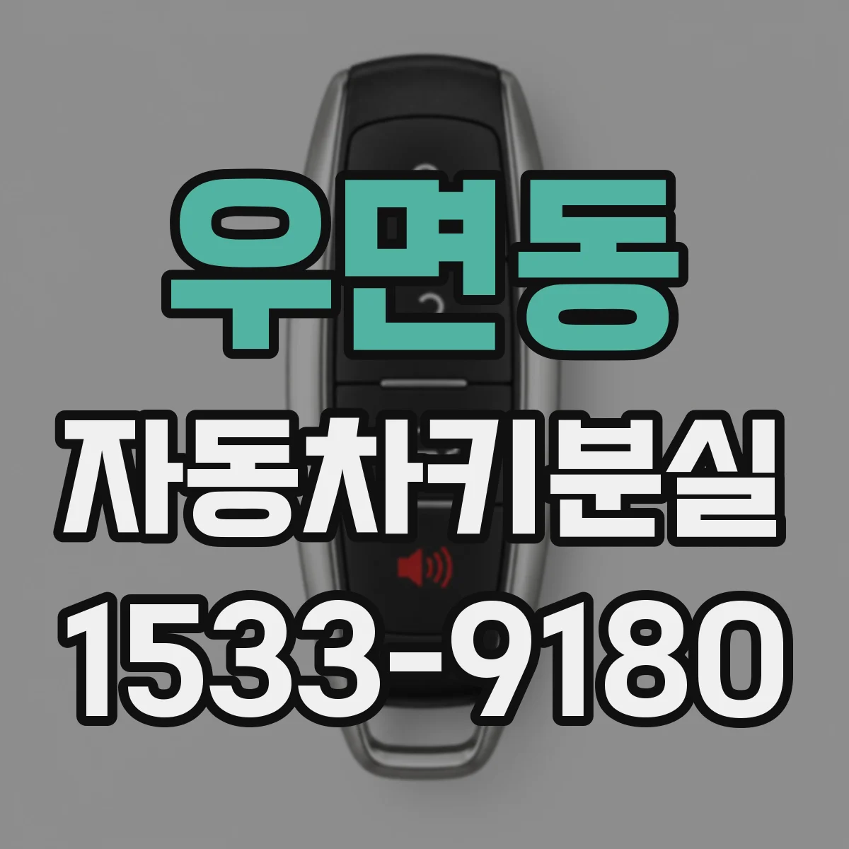 우면동 자동차키분실