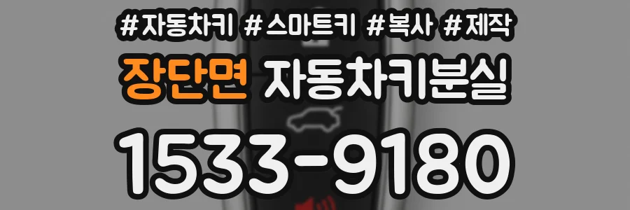 장단면 자동차키분실
