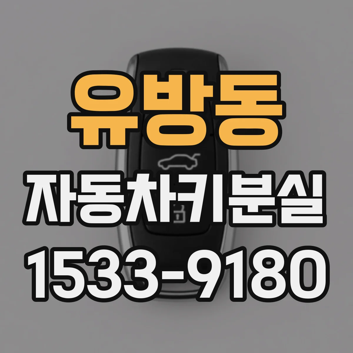 유방동 자동차키분실