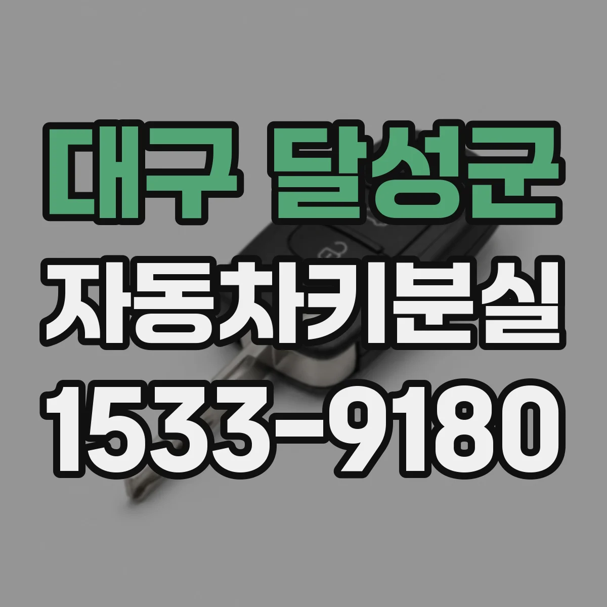 대구 달성군 자동차키분실