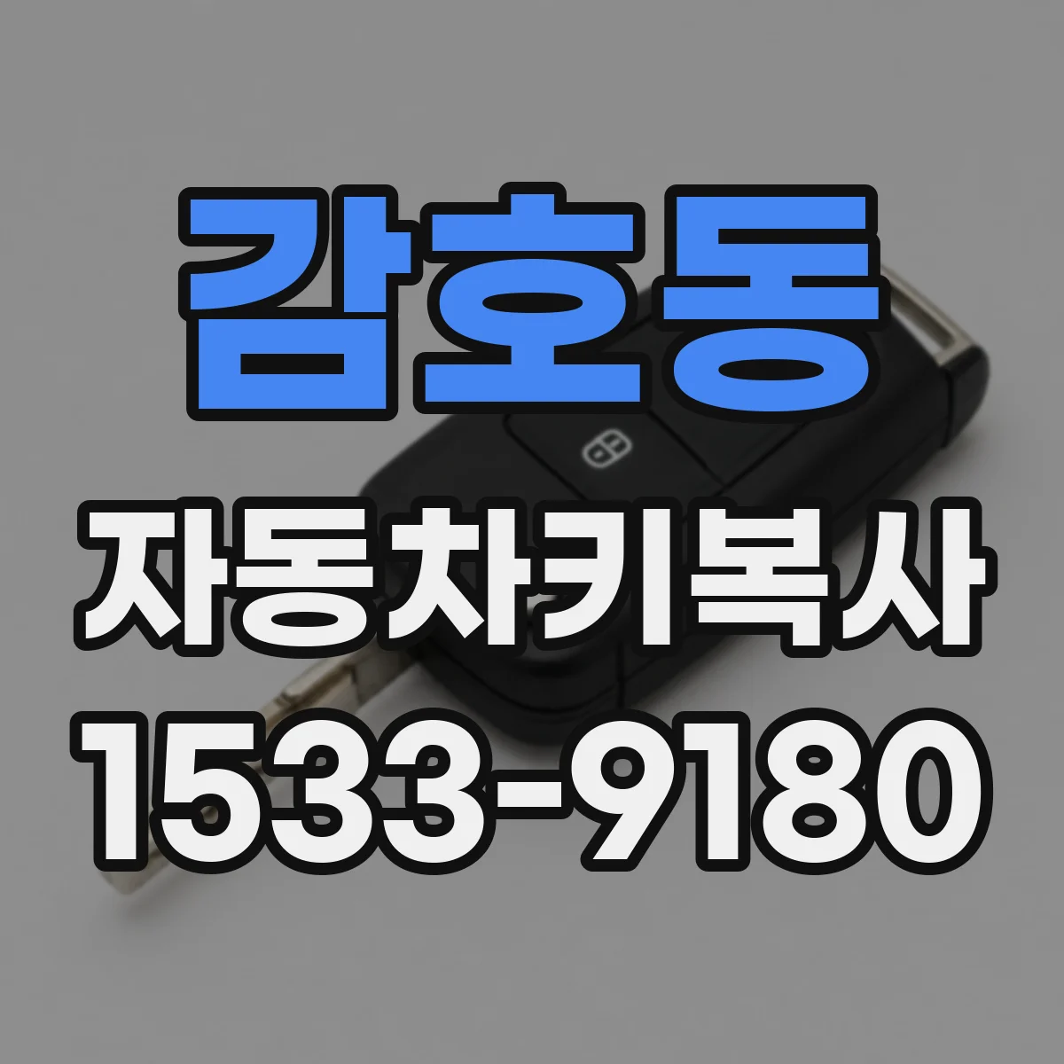 감호동 자동차키복사