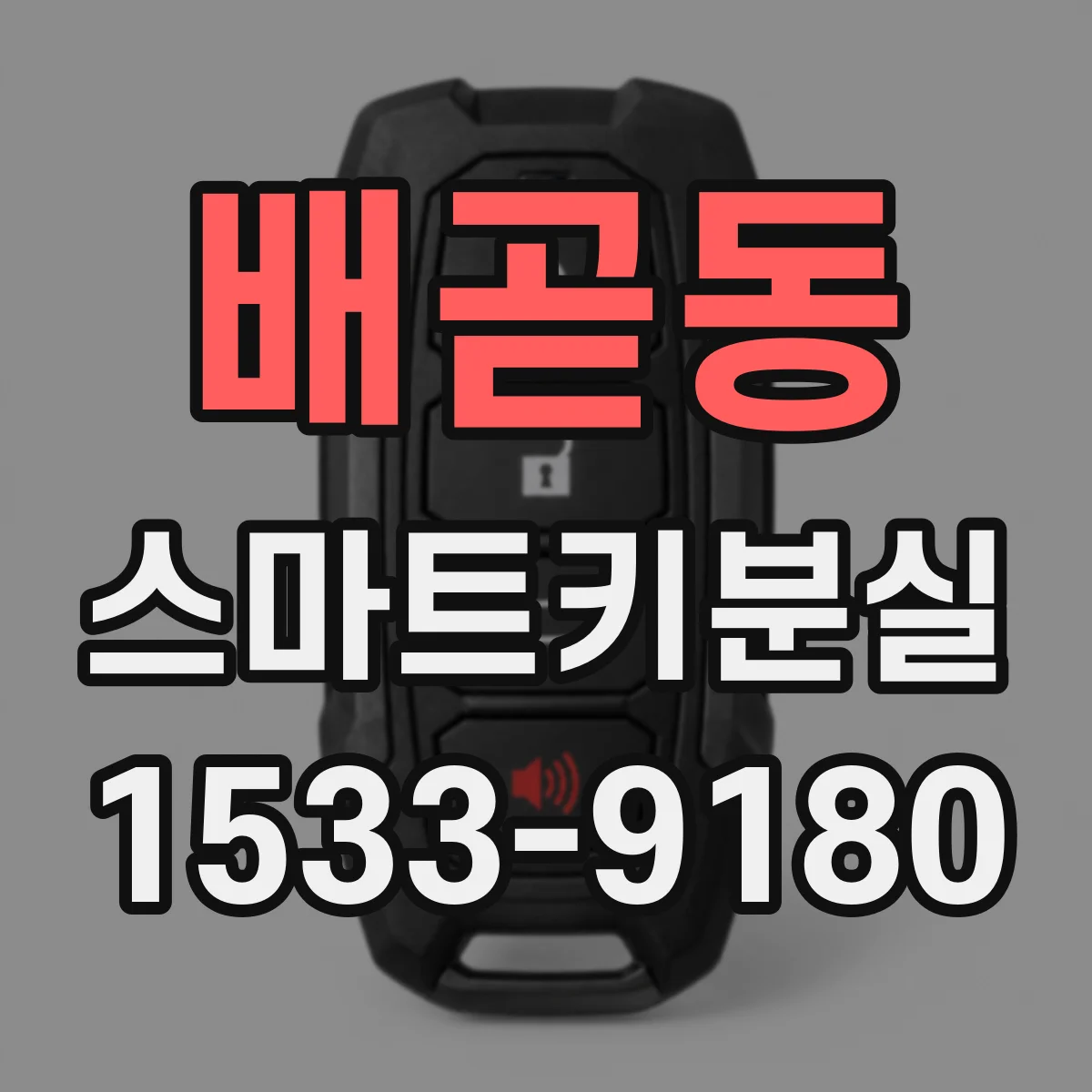 배곧동 스마트키분실