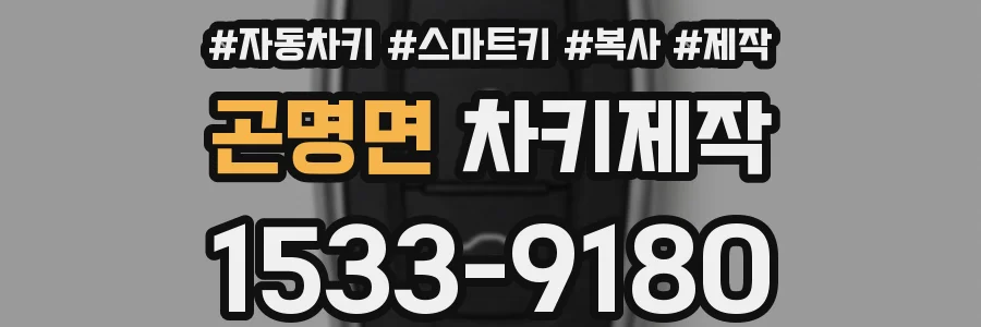 곤명면 차키제작