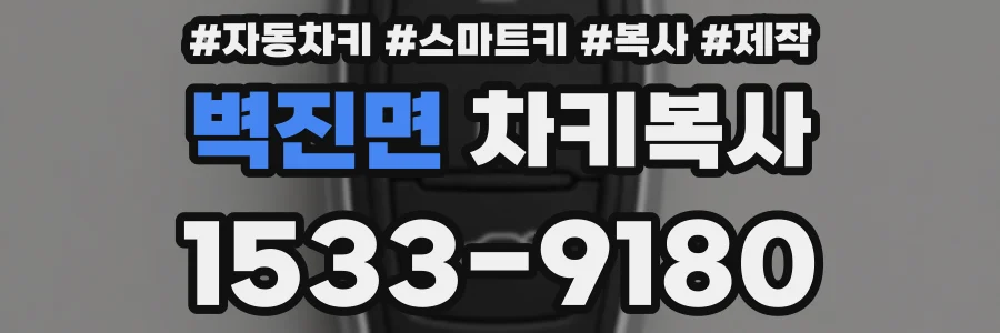 벽진면 차키복사