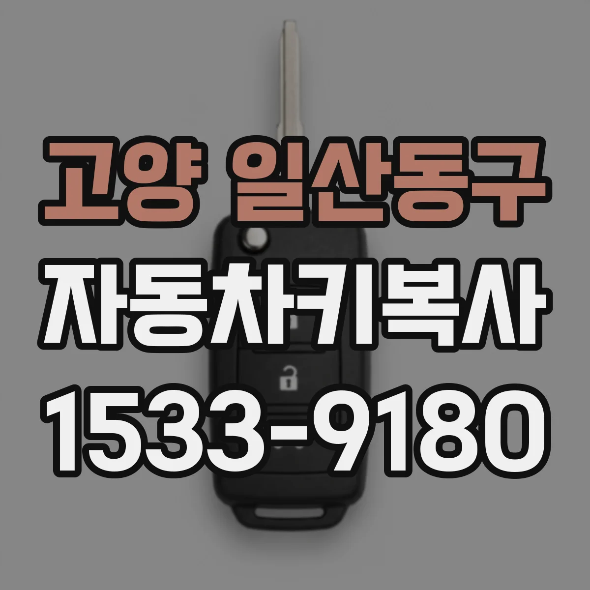 고양 일산동구 자동차키복사