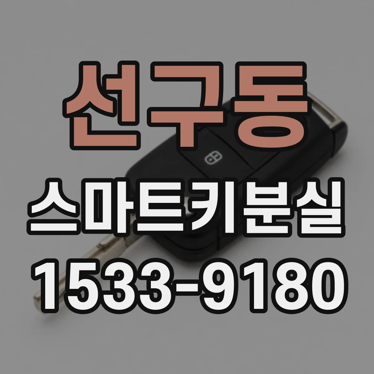 선구동 스마트키분실