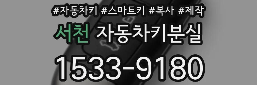 서천 자동차키분실