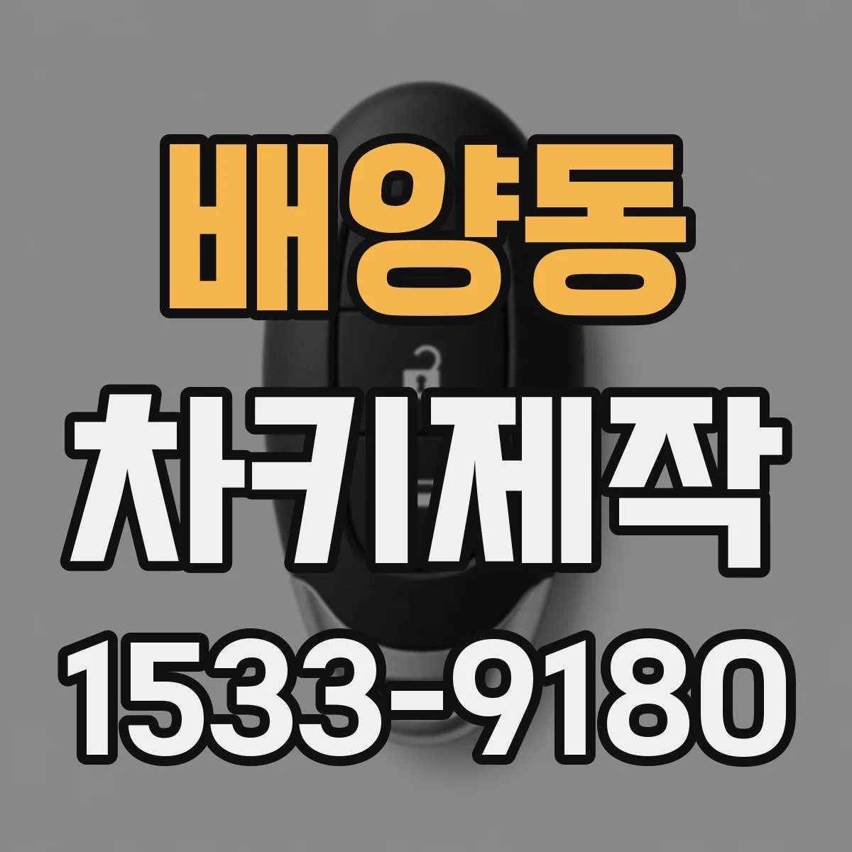 배양동 차키제작