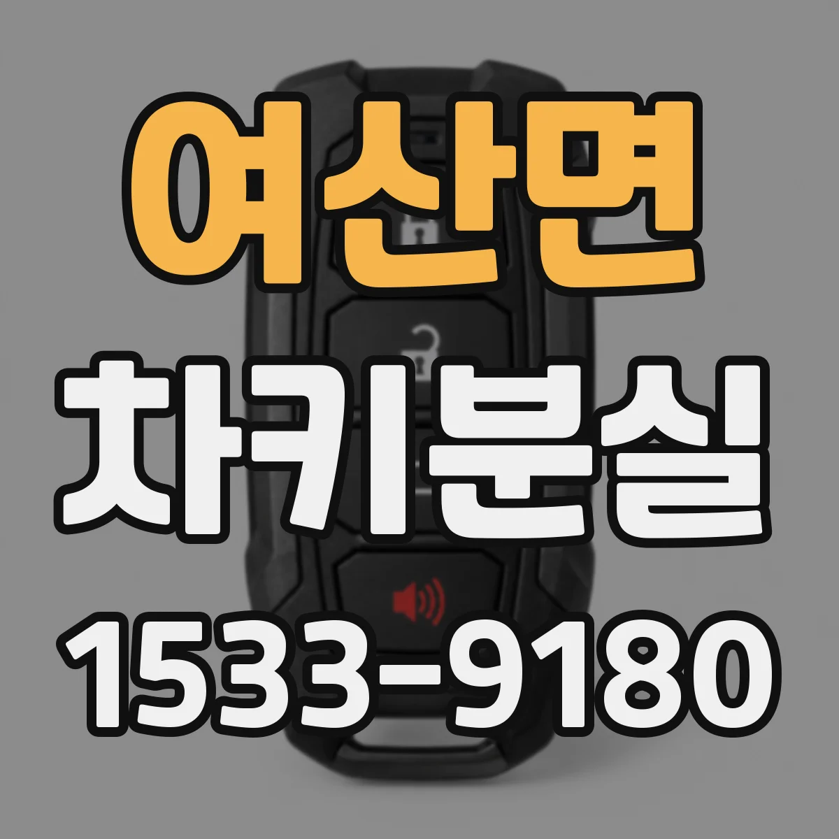 여산면 차키분실