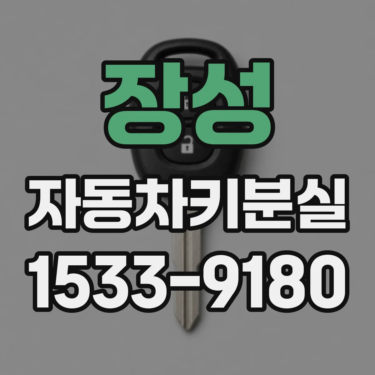 장성 자동차키분실