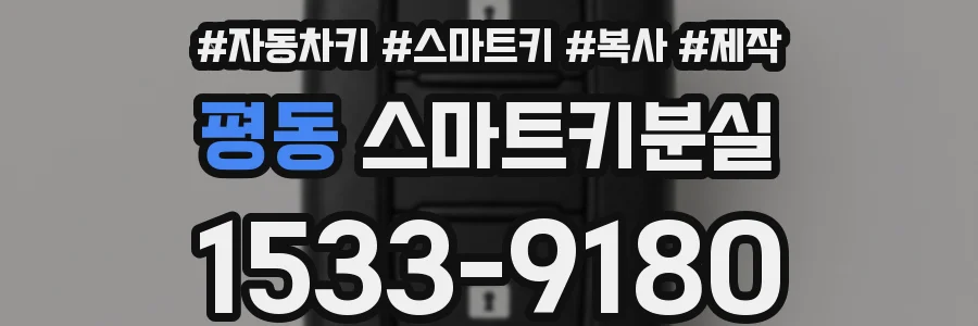 평동 스마트키분실