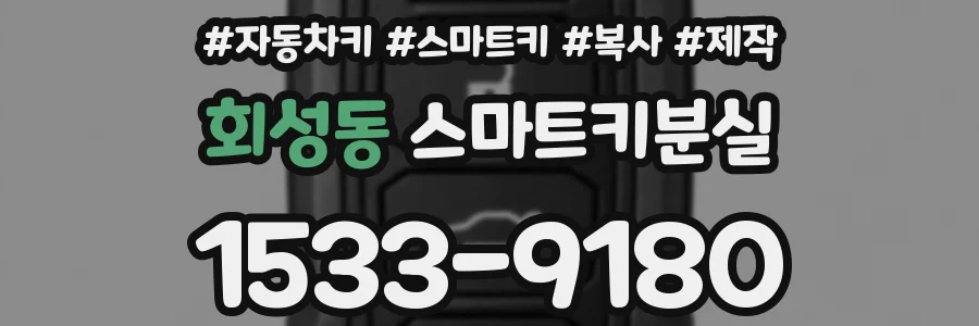 회성동 스마트키분실