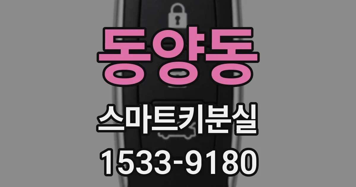 동양동 스마트키분실