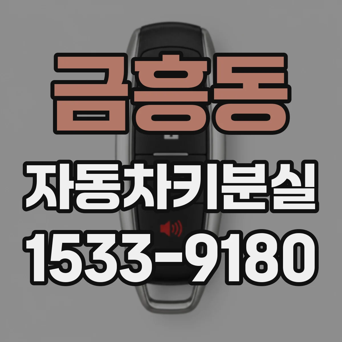 금흥동 자동차키분실