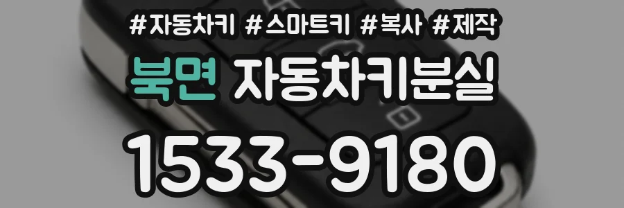 북면 자동차키분실