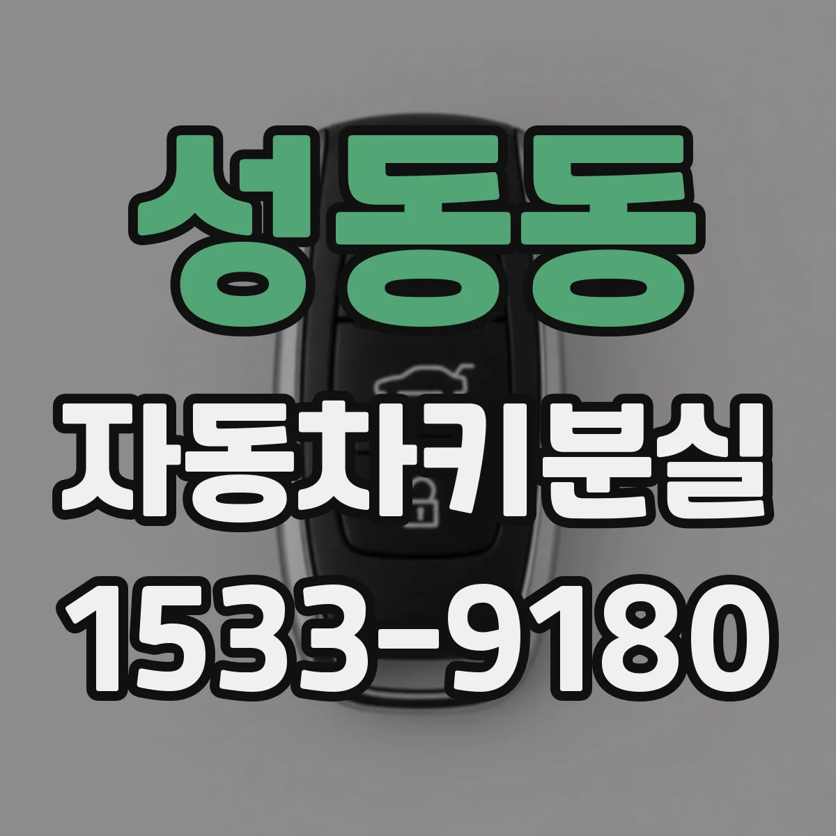 성동동 자동차키분실