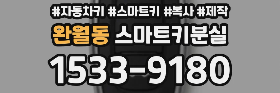 완월동 스마트키분실