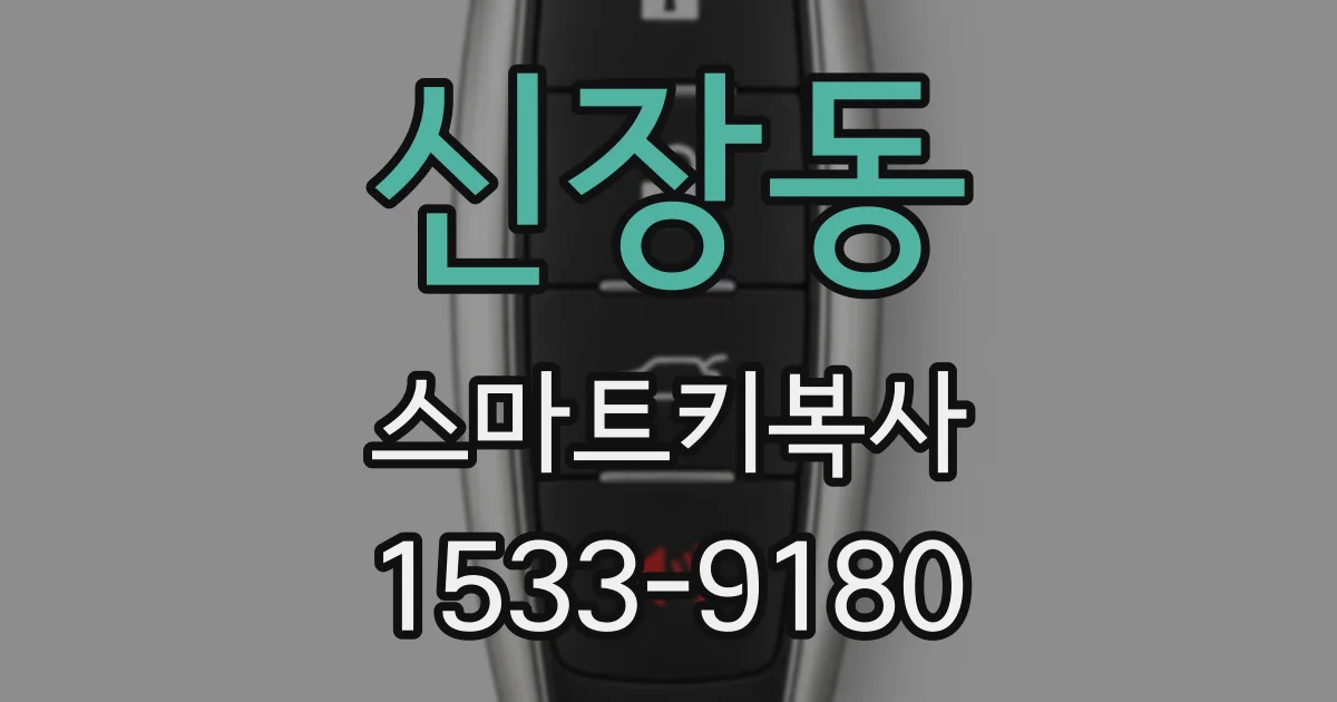 신장동 스마트키복사