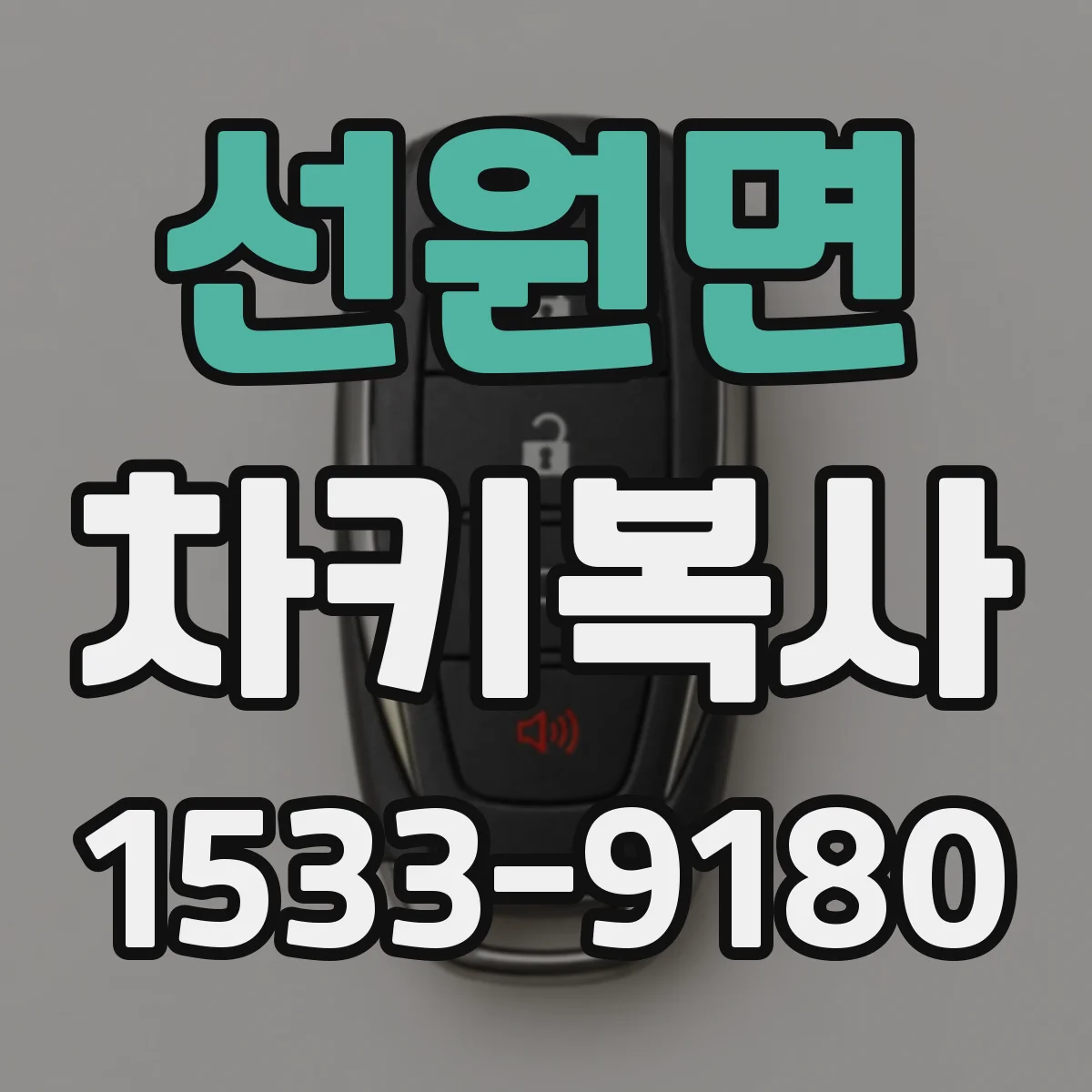 선원면 차키복사