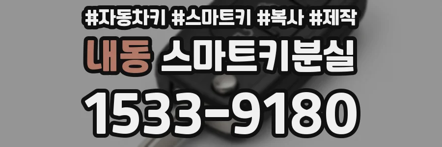 내동 스마트키분실