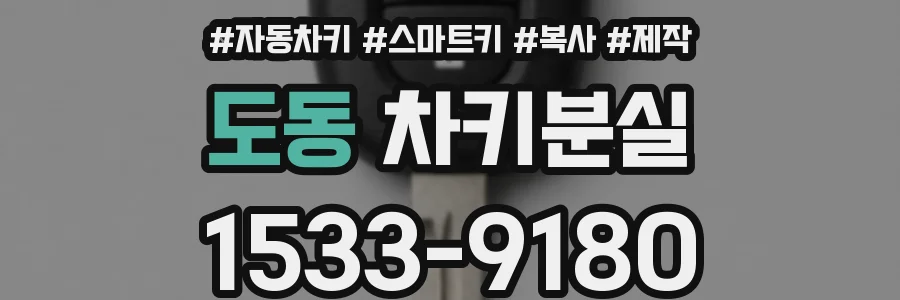 도동 차키분실