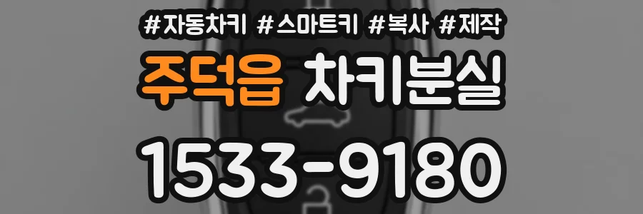 주덕읍 차키분실