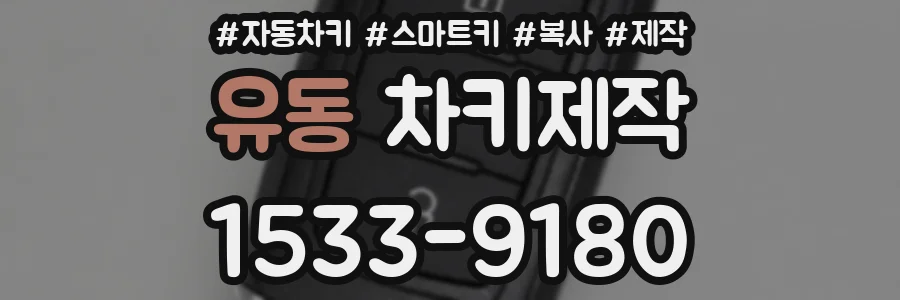 유동 차키제작