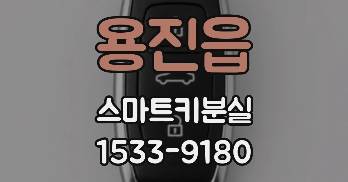 용진읍 스마트키분실
