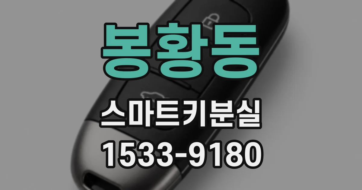 봉황동 스마트키분실