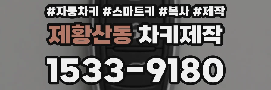 제황산동 차키제작