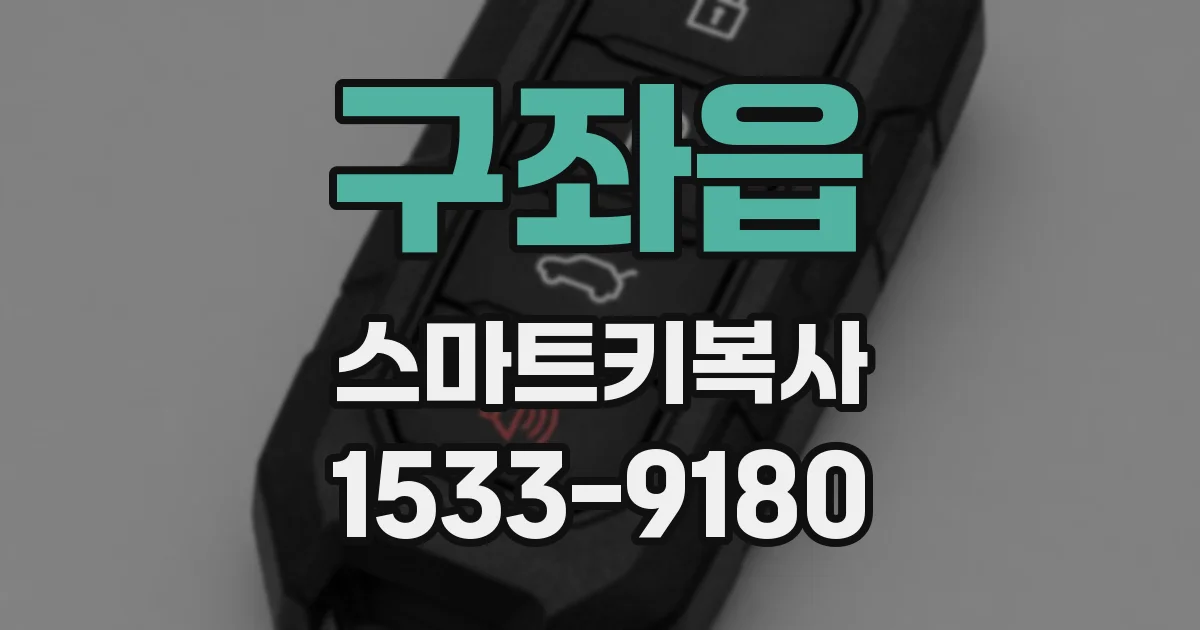 구좌읍 스마트키복사