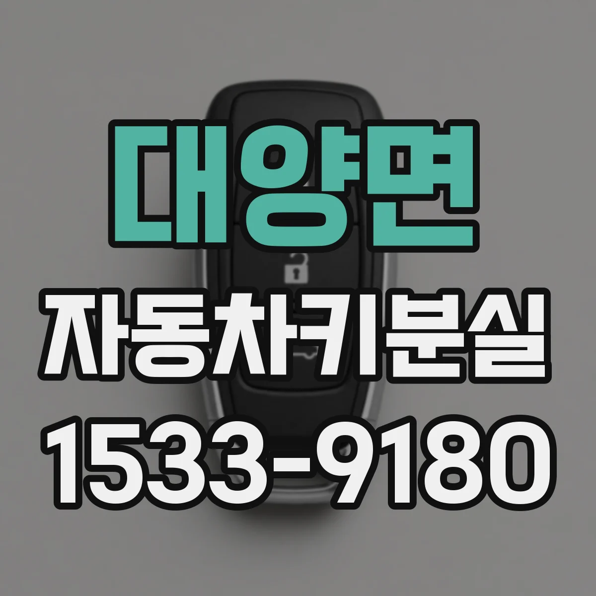대양면 자동차키분실