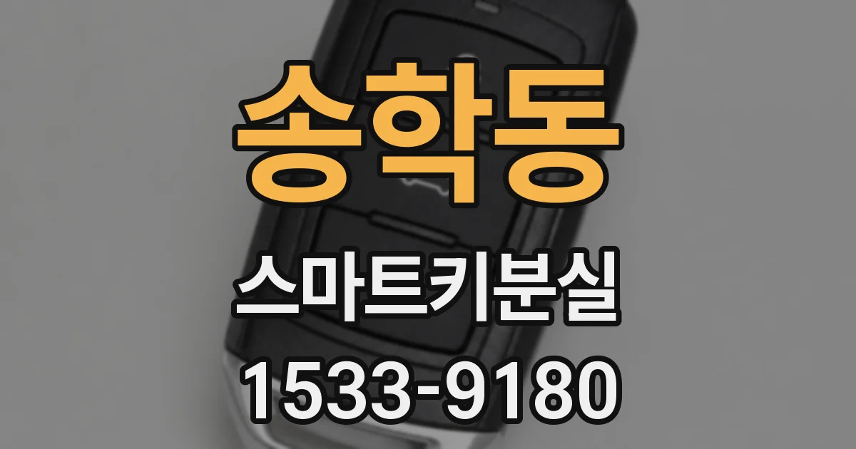 송학동 스마트키분실