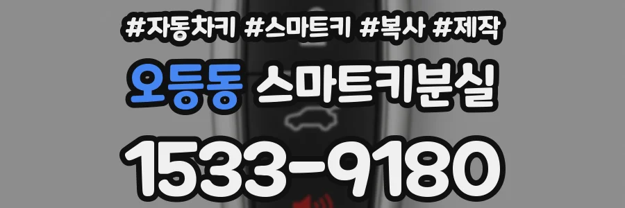 오등동 스마트키분실