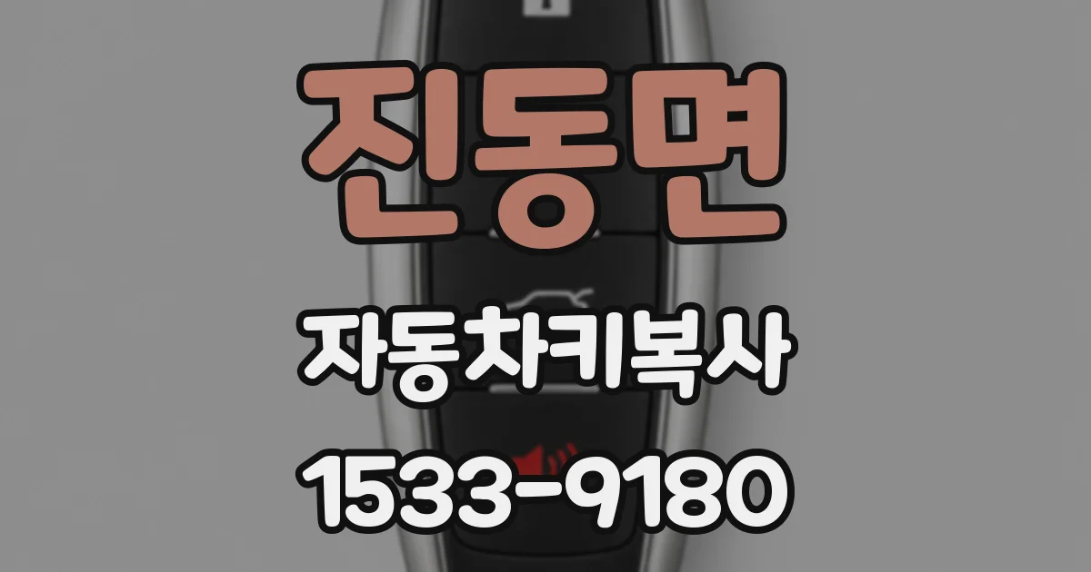 진동면 자동차키복사