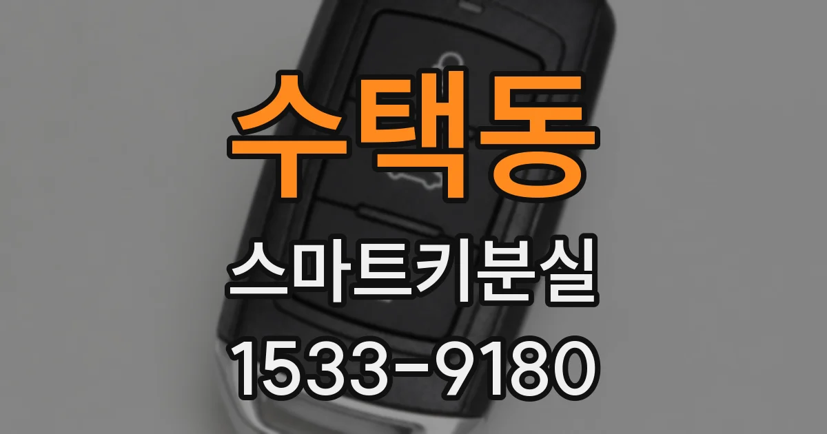 수택동 스마트키분실