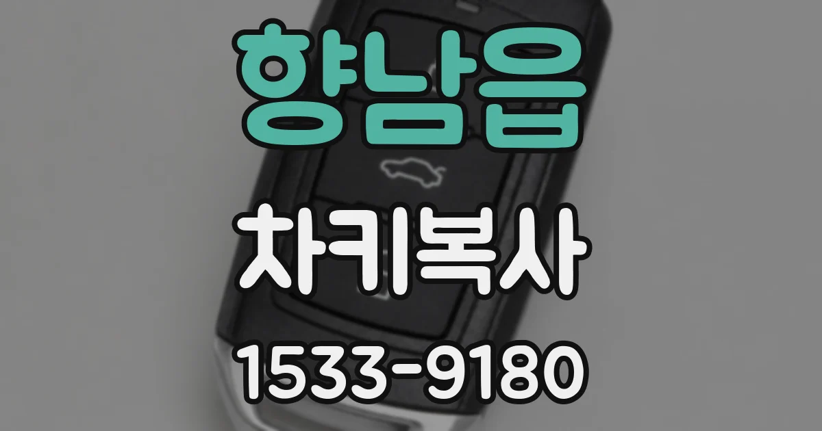 향남읍 차키복사