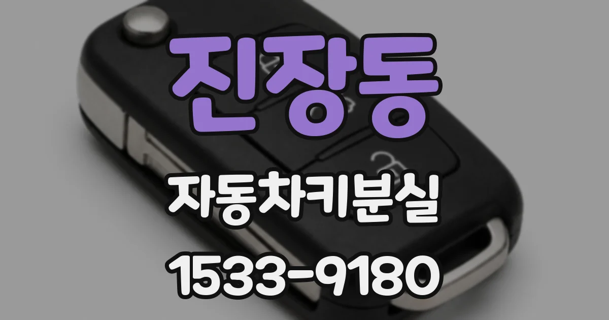 진장동 자동차키분실