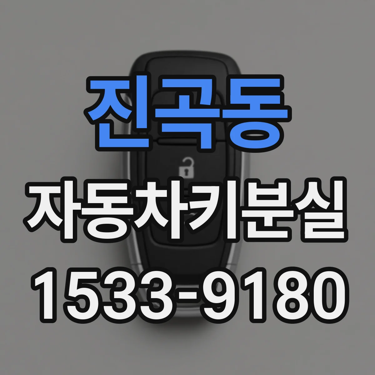 진곡동 자동차키분실